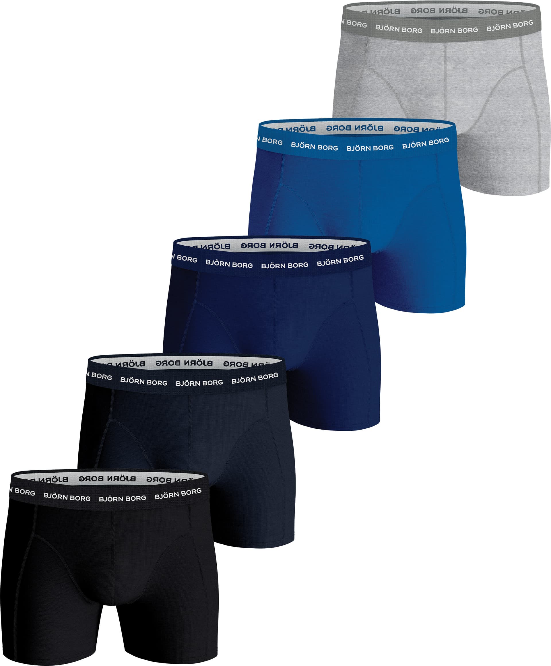 Björn Borg Björn Borg Men's Cotton Stretch Boxer 5p Multipack 2