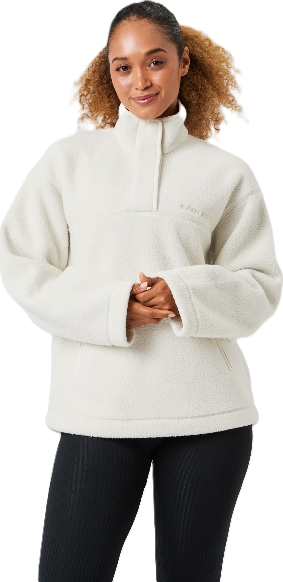 Björn Borg Björn Borg Women's Studio Pile Anorak Tofu