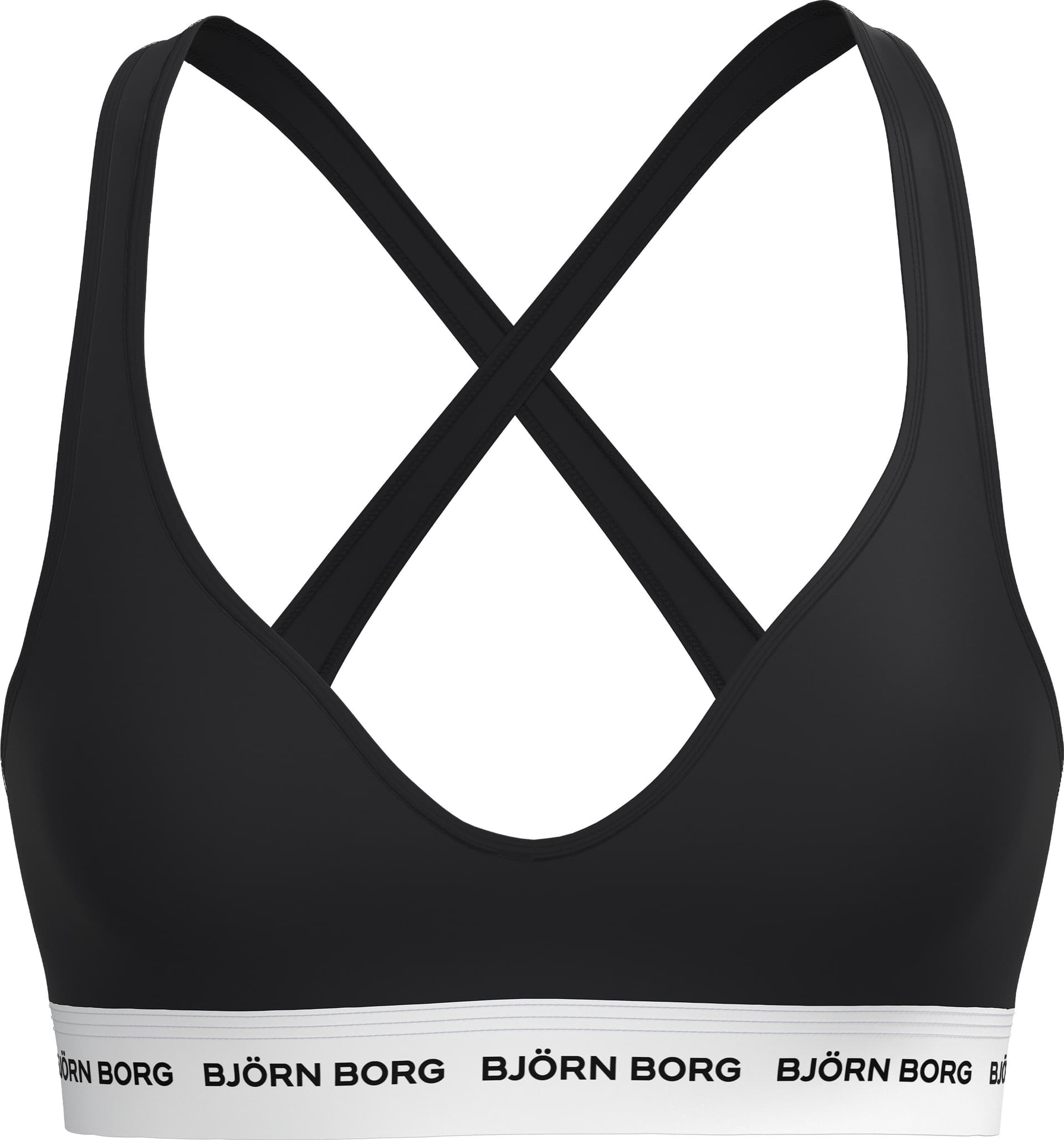 Björn Borg Björn Borg Women's Logo Bralette Black Beauty