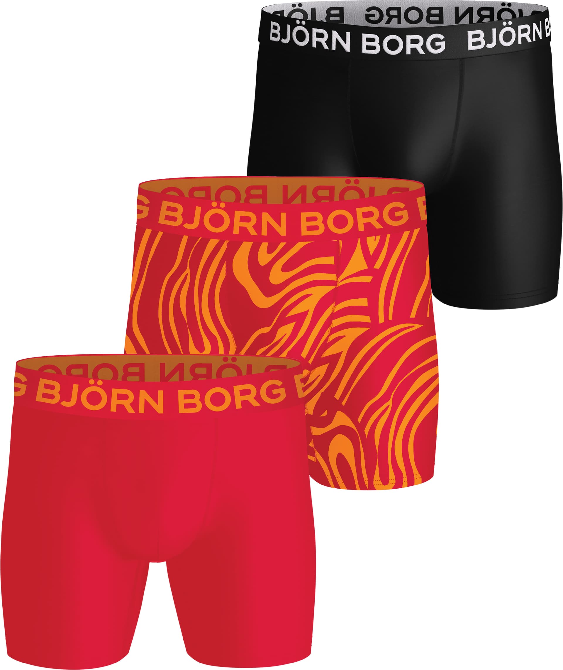 Björn Borg Björn Borg Men's Sports Microfiber Boxer 3p Multipack 3