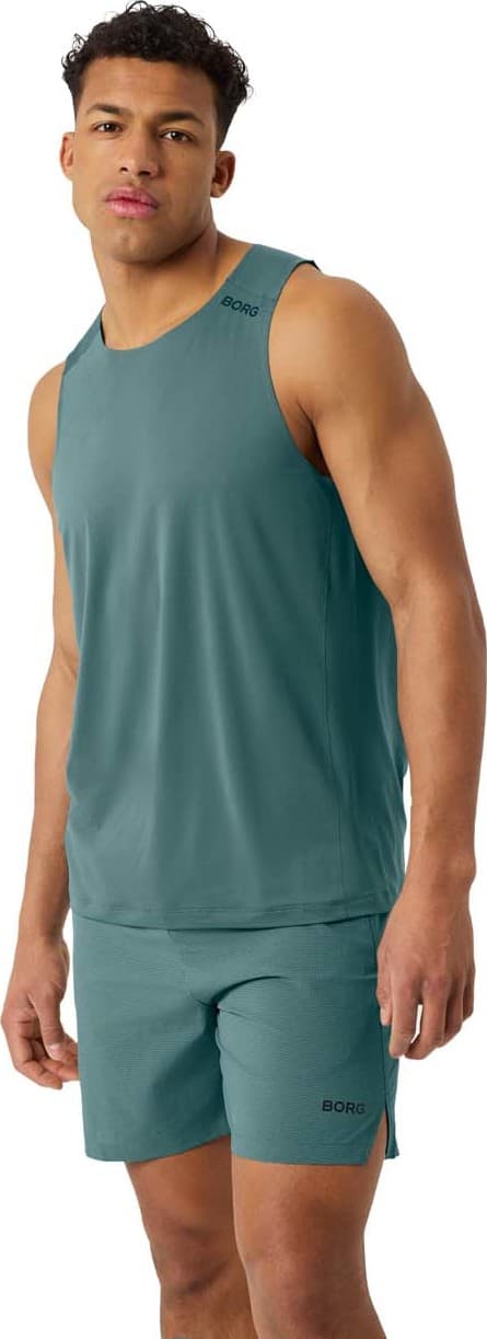 Björn Borg Björn Borg Men's Borg Feather Tank Balsam Green