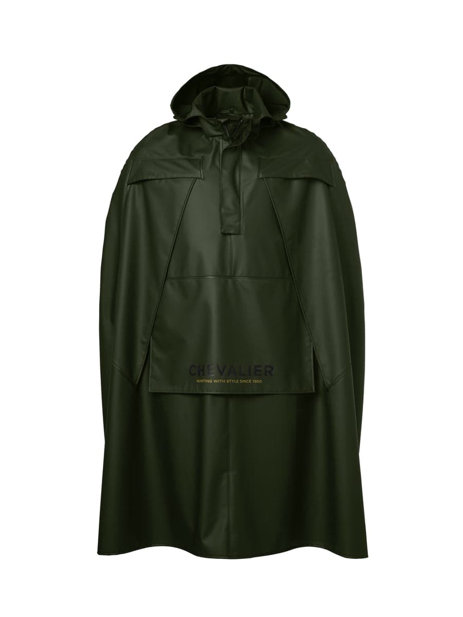 Chevalier Chevalier Men's Stratus Rain Poncho Dark Green