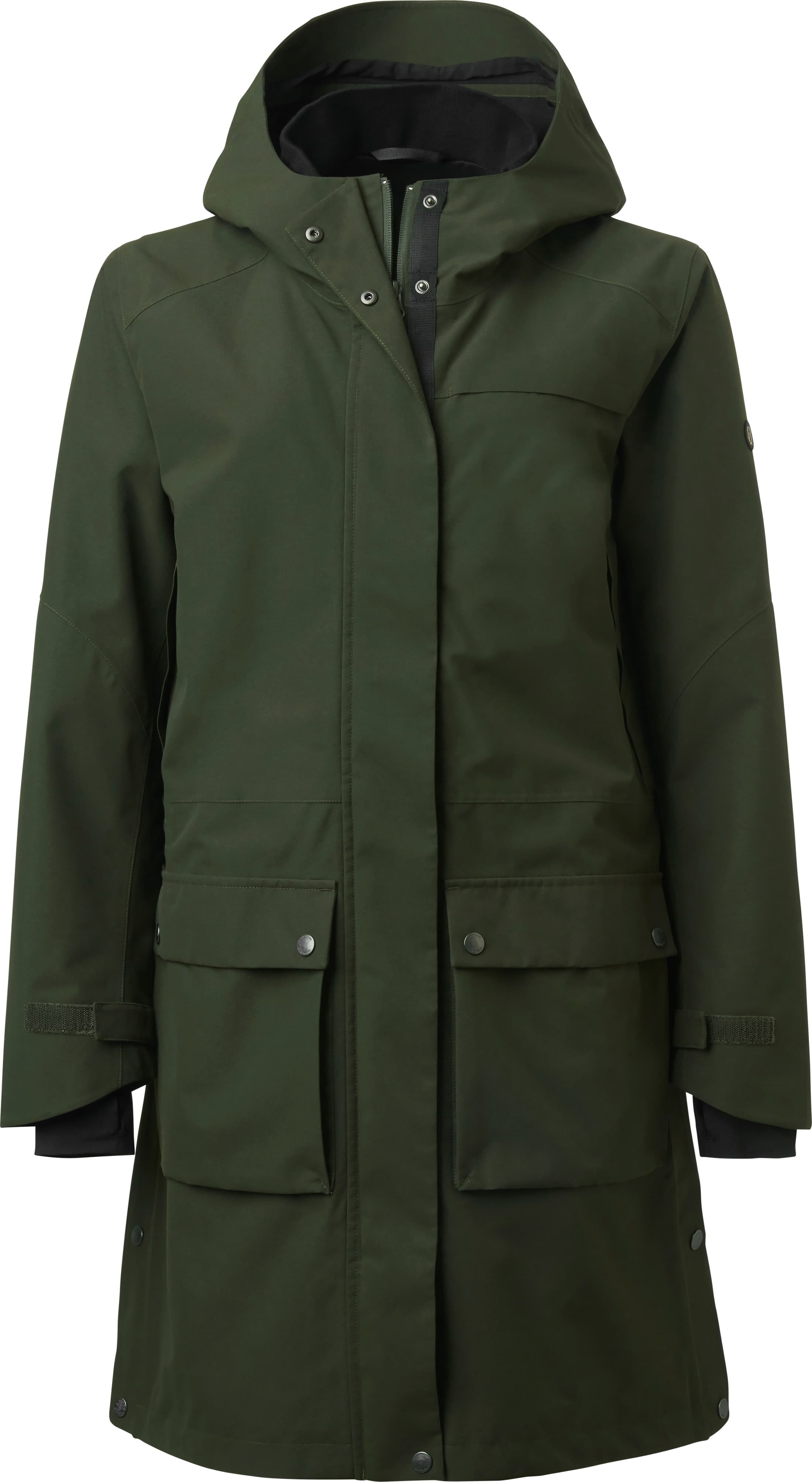 Chevalier Chevalier Women's Fractus Chevalite Rain Coat  Tobacco Green