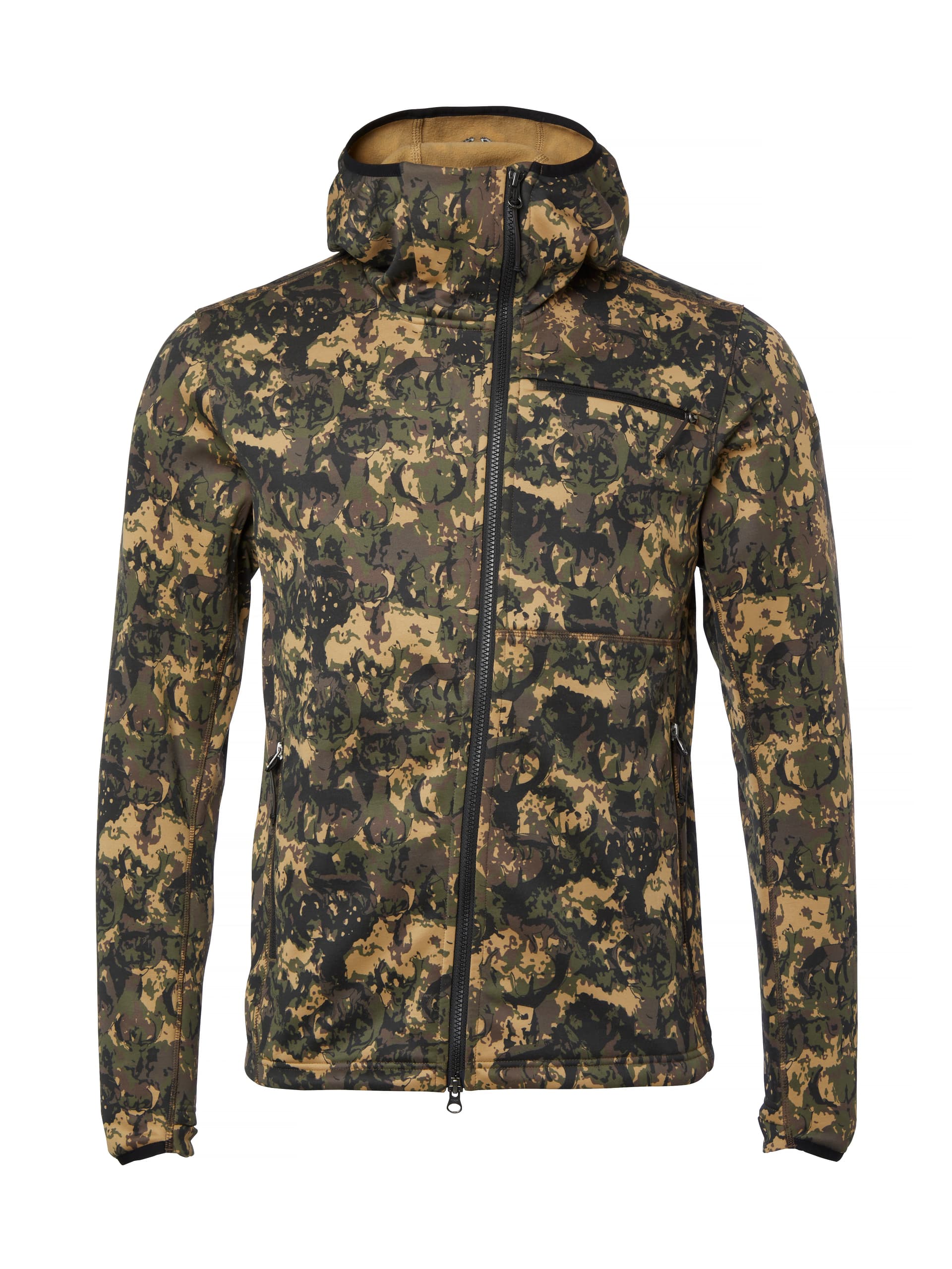Chevalier Chevalier Men's Hunter Stretch Zip Hoodie Antler Camouflage