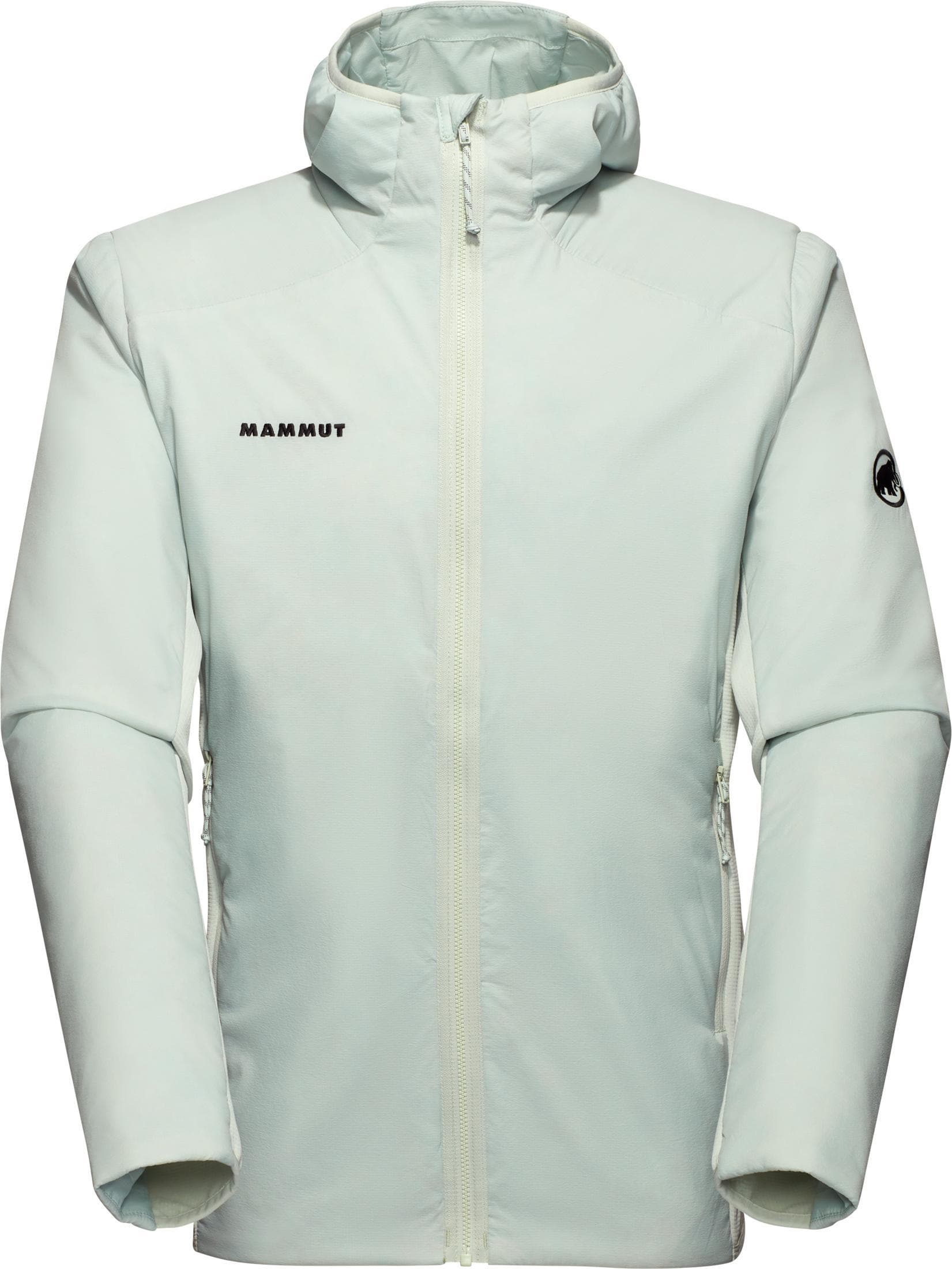 Mammut Mammut Men's Rime Air In Hybrid Hooded Jacket Silver Sage