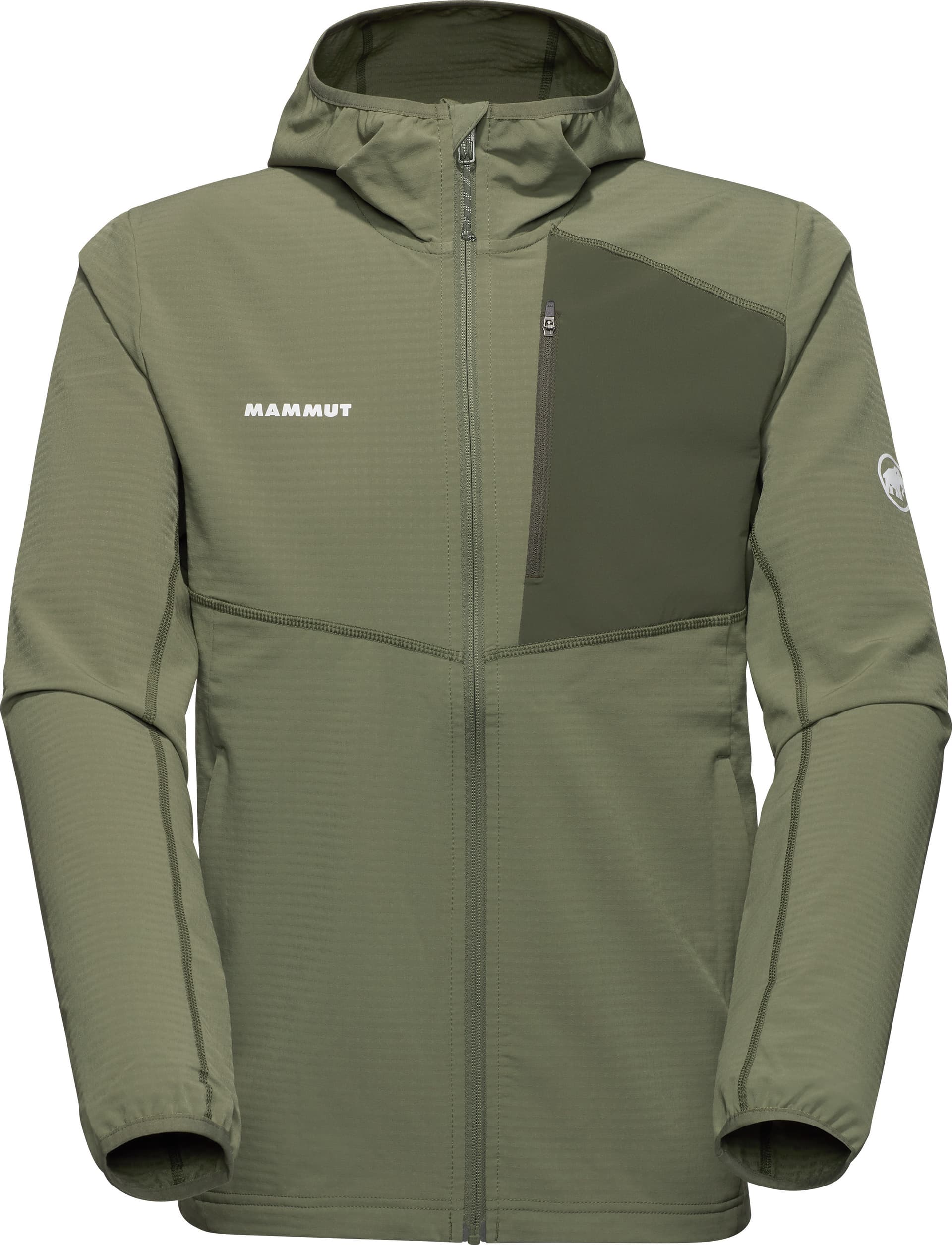 Mammut Mammut Men's Madris Light Ml Hooded Jacket  Marsh