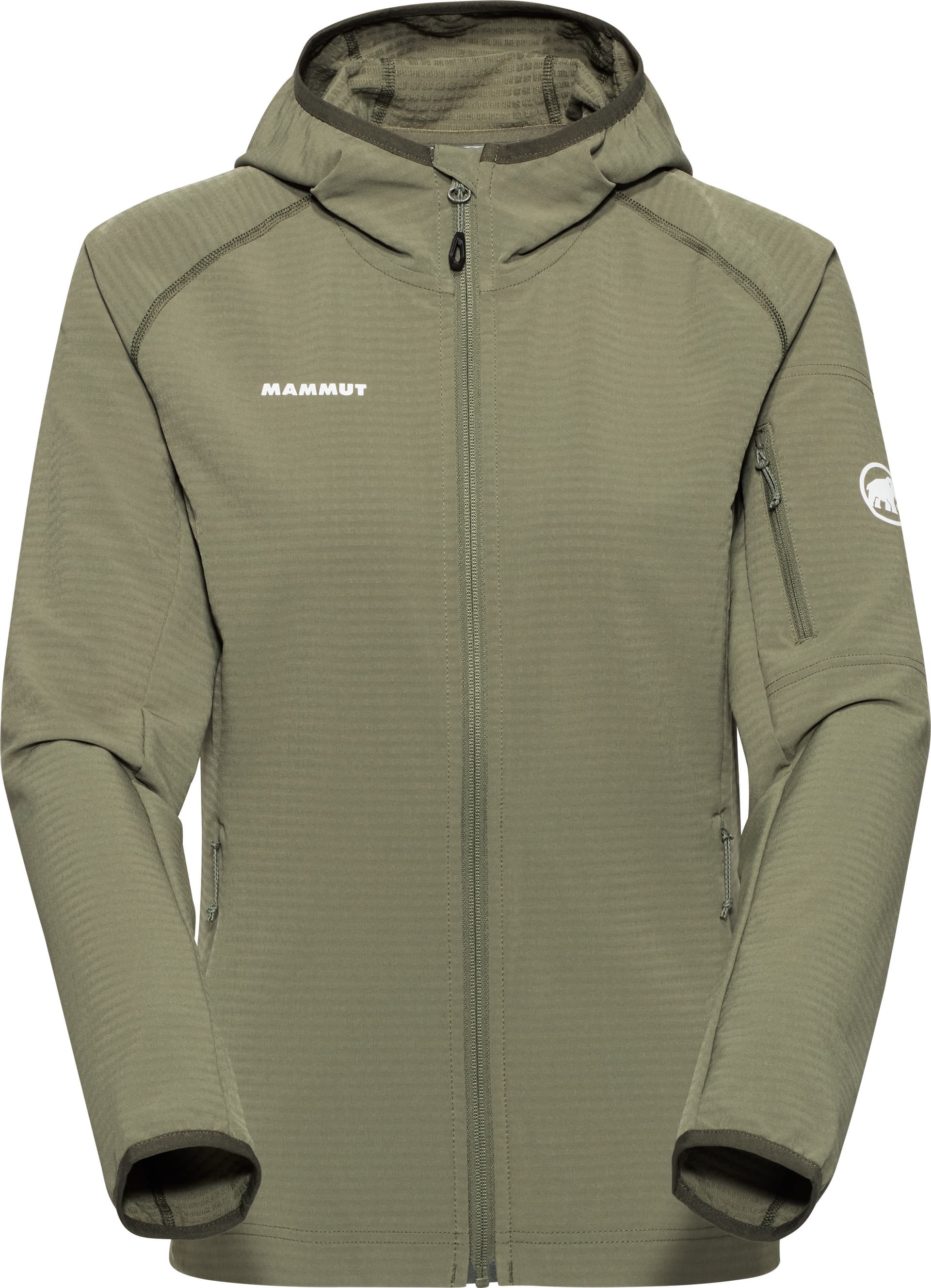 Mammut Mammut Women's Madris Light ML Hooded Jacket  Marsh