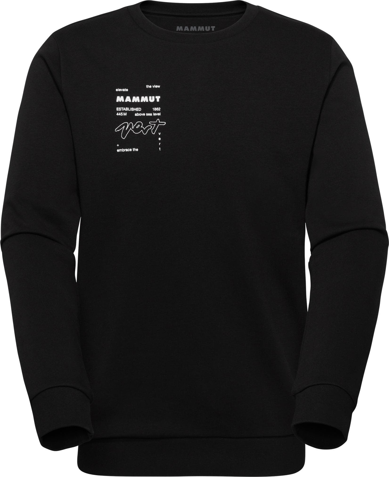 Mammut Mammut Men's Mammut Core ML Crew Neck Vert Black