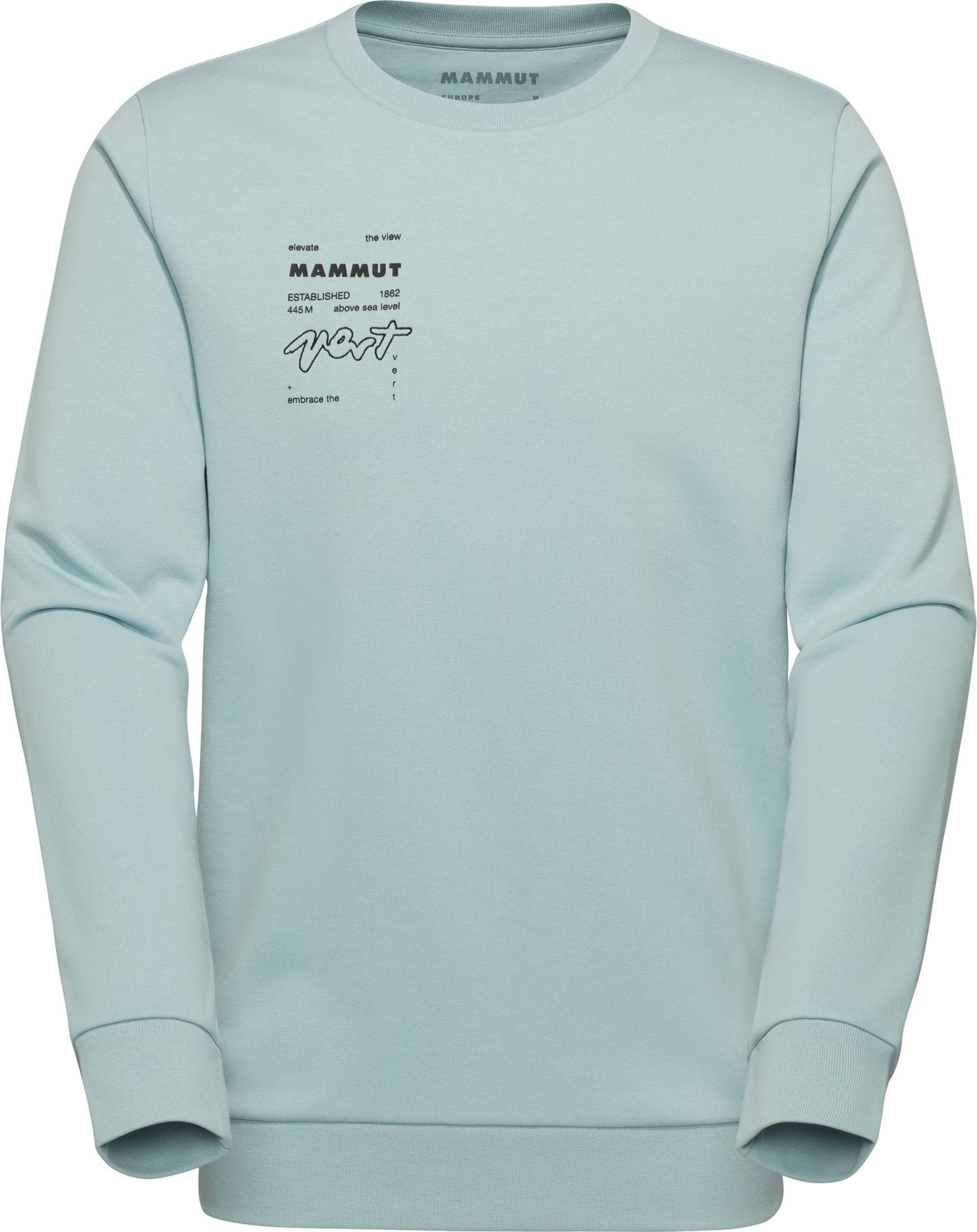 Mammut Mammut Men's Mammut Core ML Crew Neck Vert Nebla