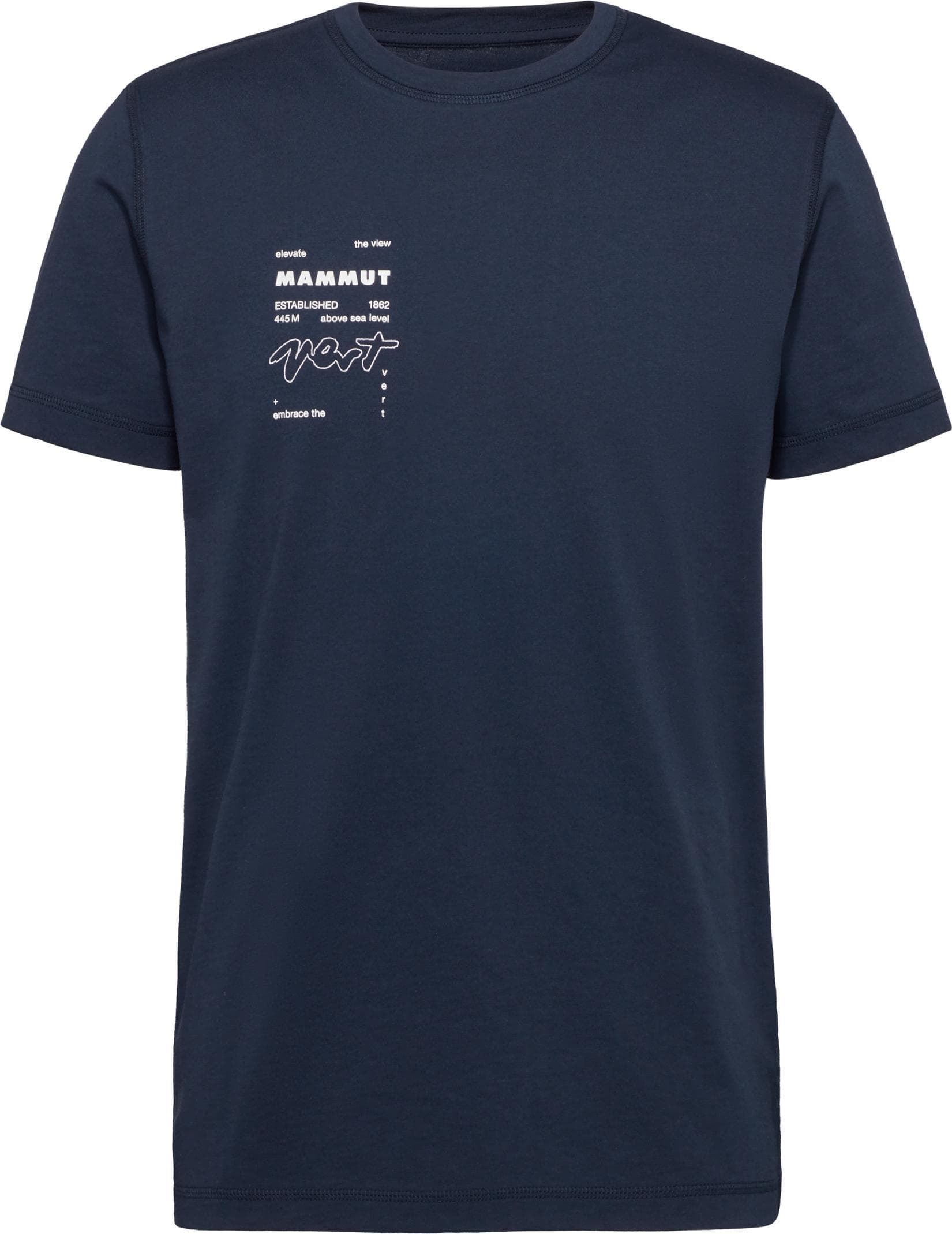 Mammut Mammut Men's Mammut Core T-Shirt Vert Marine