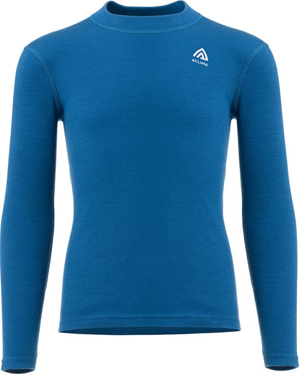 aclima Aclima Warmwool Shirt Crew Neck Children Corsair/Marengo