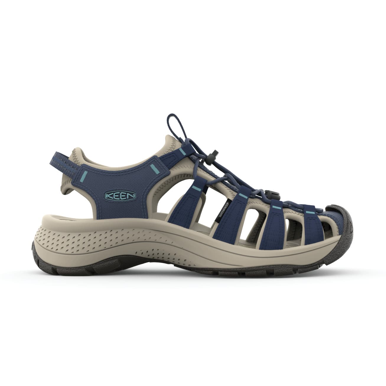 Keen Keen Women's Astoria West Sandal Naval Academy-Reef Waters