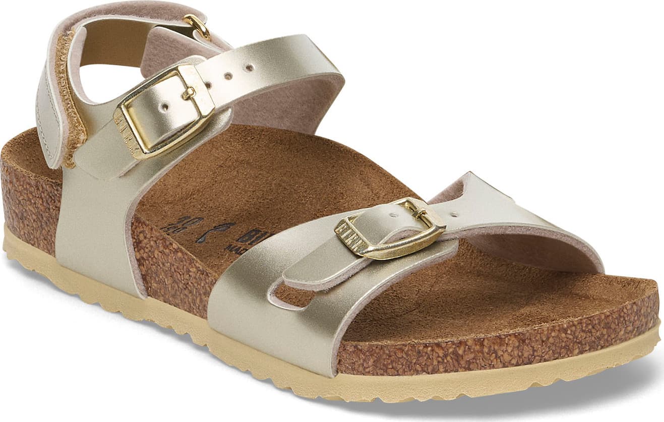 Birkenstock Birkenstock Kids' Rio As Kids BF Electric Metallic Gold