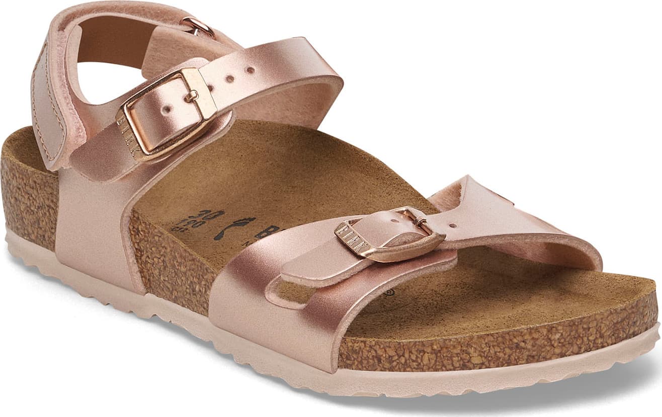 Birkenstock Birkenstock Kids' Rio As Kids BF Electric Metallic Copper