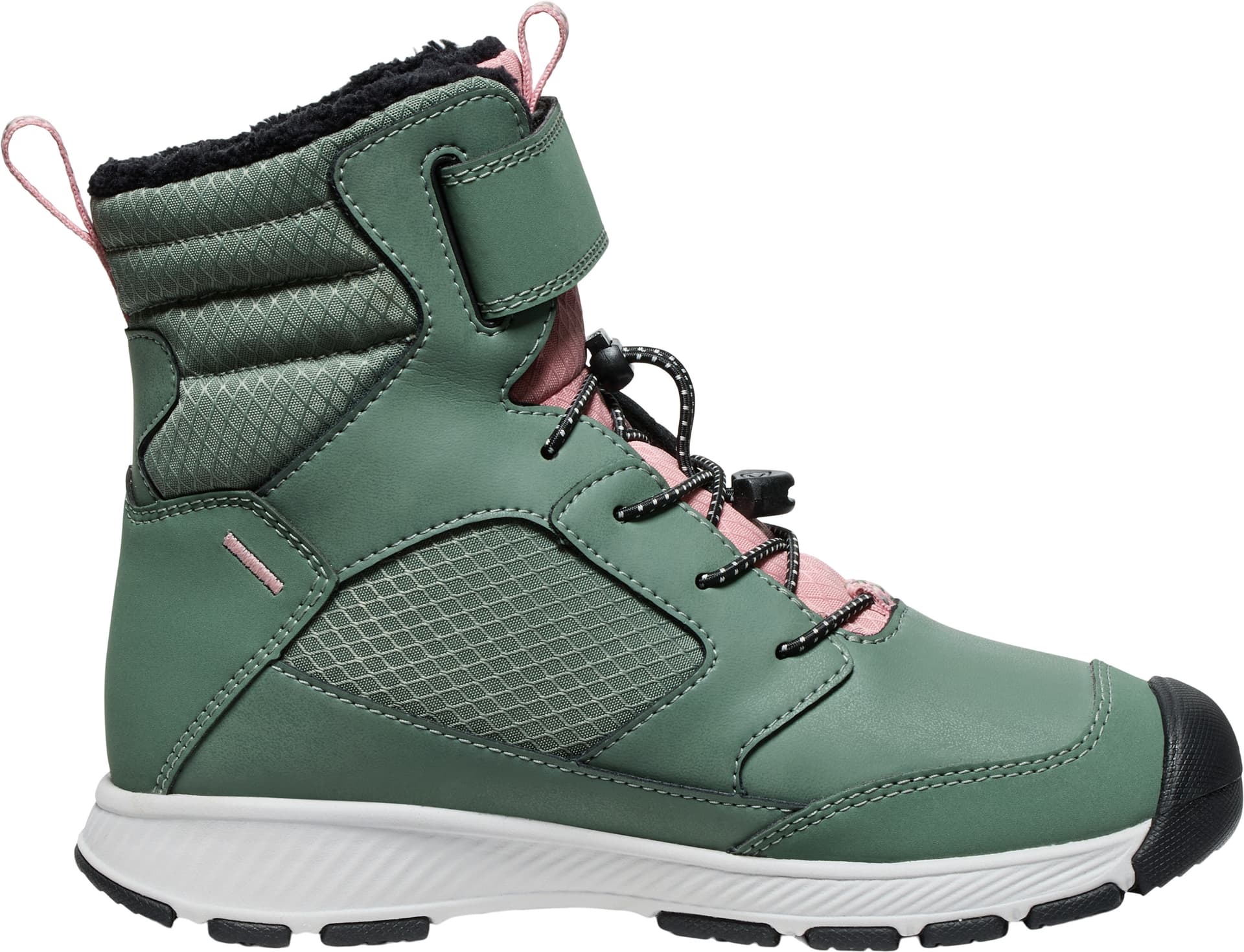 Keen Keen Kids' Skua Winter Waterproof Dark Forest-rose Elegance