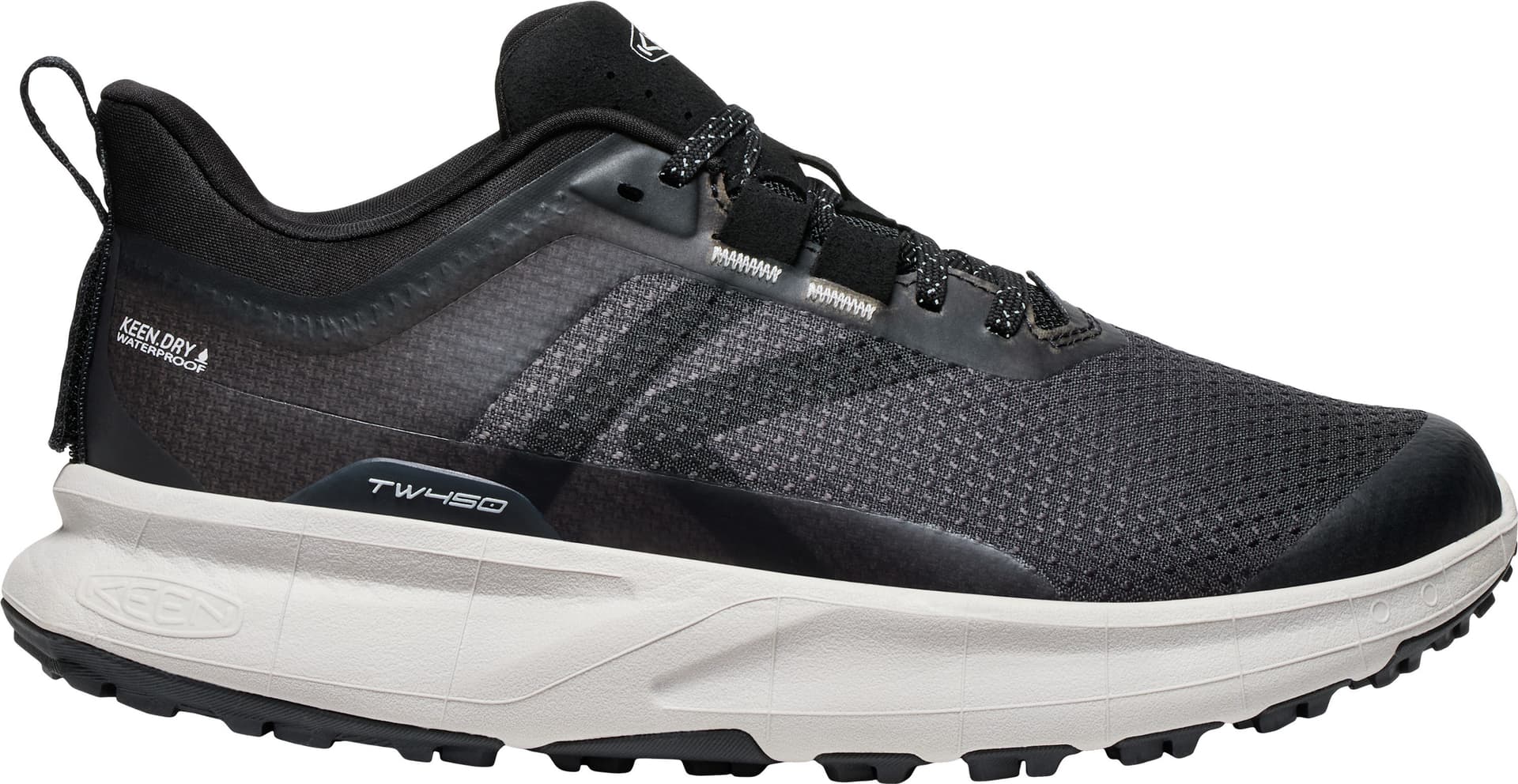 Keen Keen Women's 450 Dirt Waterproof Hiking Shoe Black-magnet