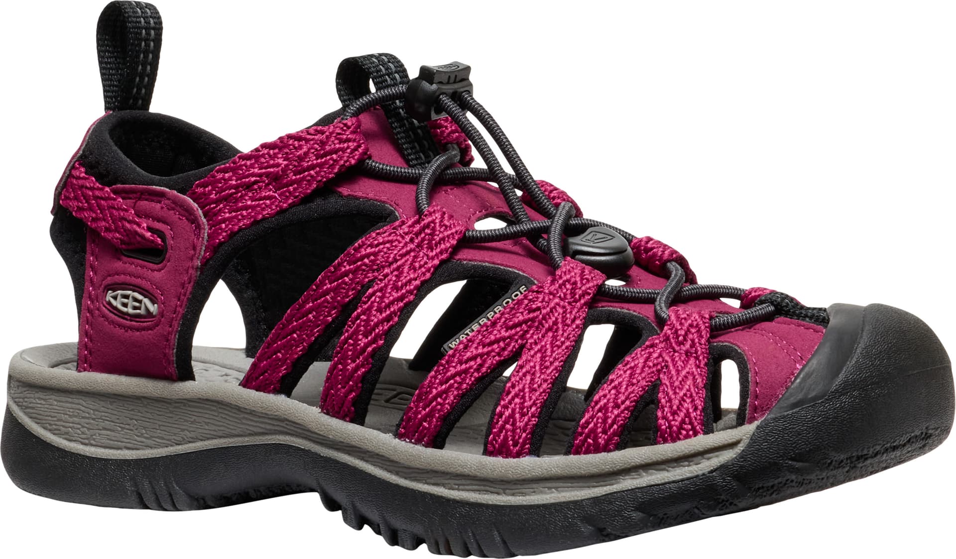 Keen Keen Women's Whisper Beaujolais-black