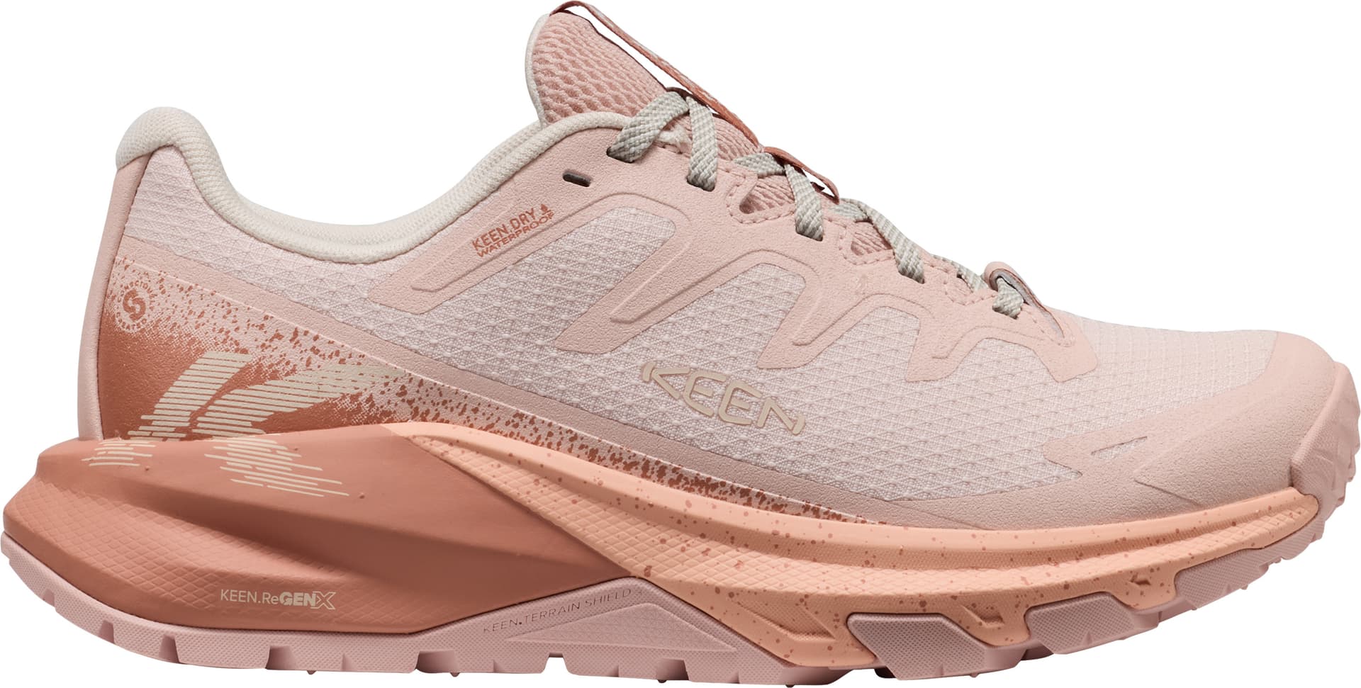 Keen Keen Women's Targhee Apex Wp Cameo Rose-peach Fuzz