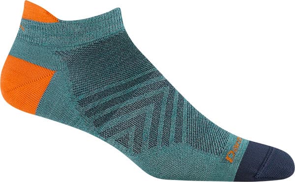 Darn Tough Darn Tough Men's Run No Show Tab Ultra-Lightweight Aqua