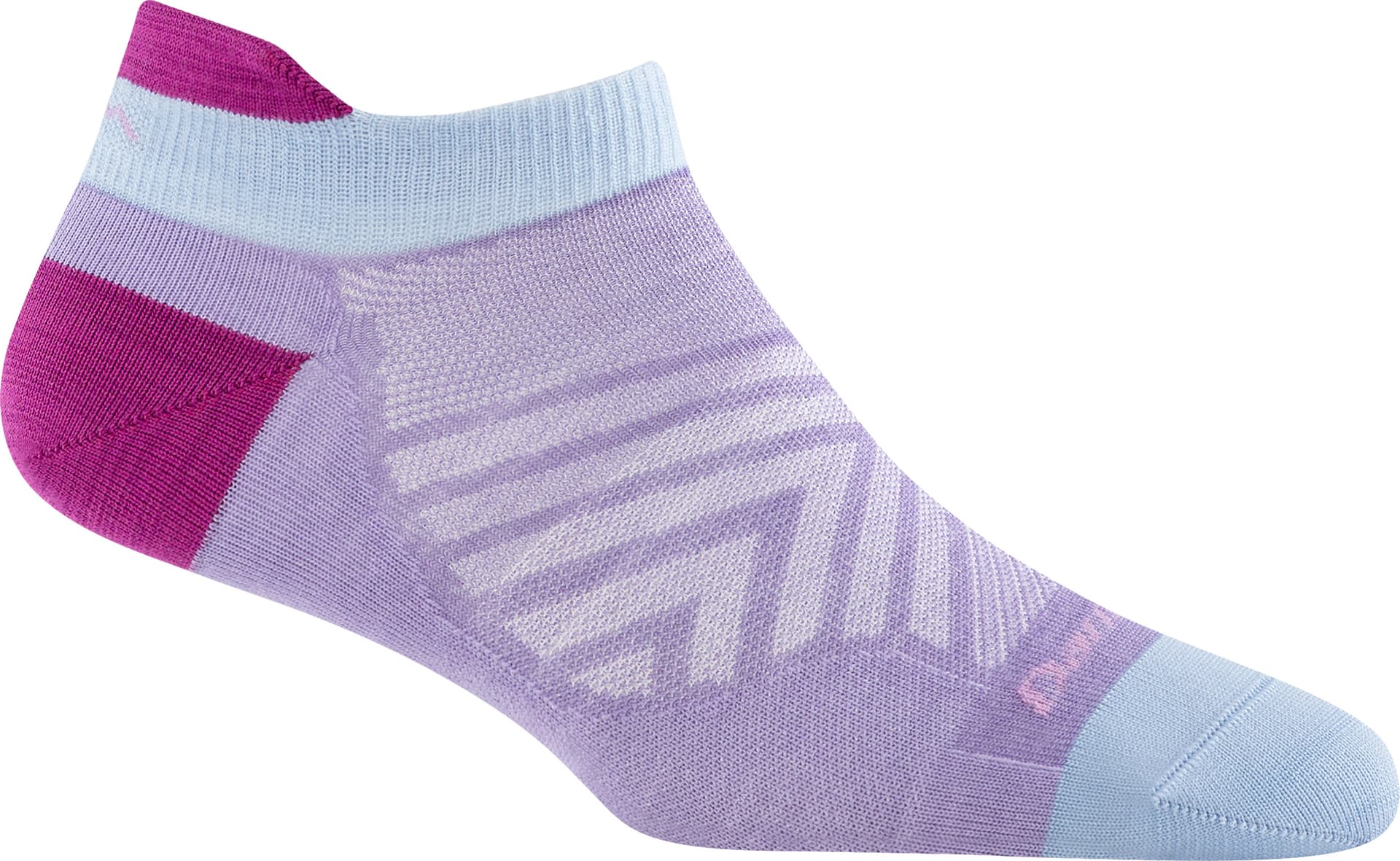 Darn Tough Darn Tough Women's Run No Show Tab Ultra-Lightweight Lavender