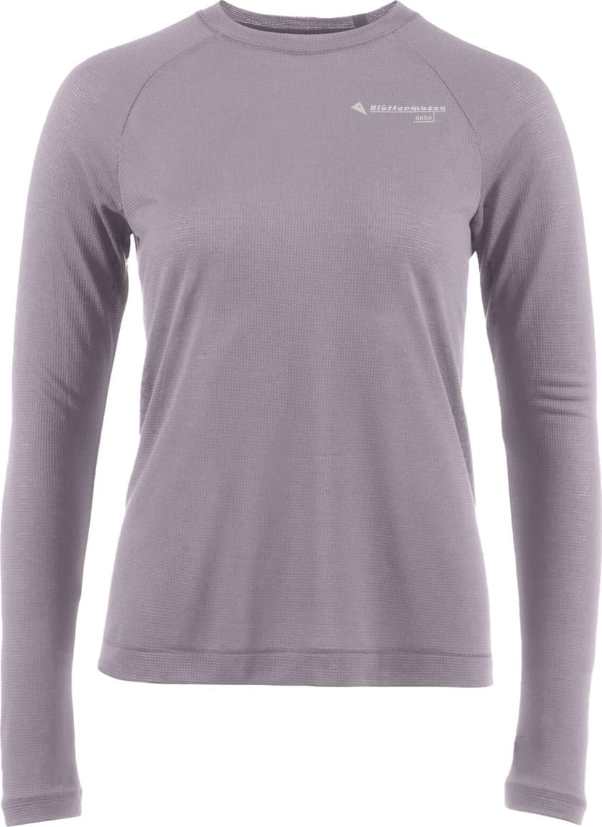 Klättermusen Klättermusen Women's Groa Longsleeve Tee Purple Dove