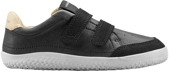 Vivobarefoot Vivobarefoot Kids' Gobi Sneaker Obsidian