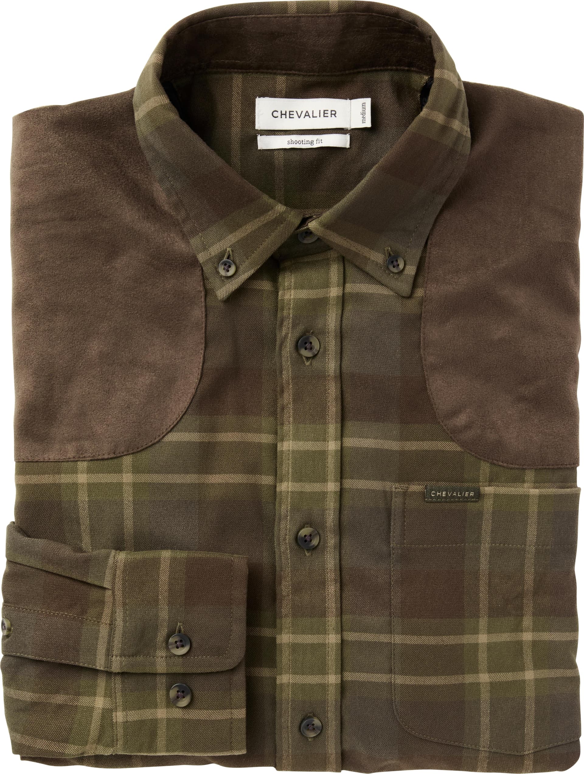 Chevalier Chevalier Men's Chill Coolmax Shirt Pinegrove Green Checked