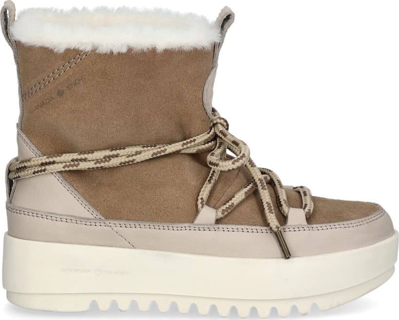 Canada Snow Canada Snow Women's Mount Marty Lace Up Taupe