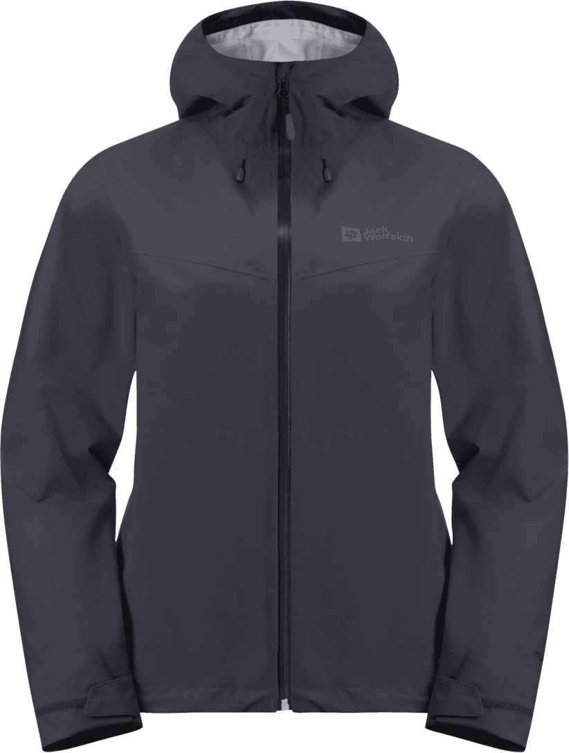 Jack Wolfskin Jack Wolfskin Women's Highest Peak 3-Layer Jacket Graphite