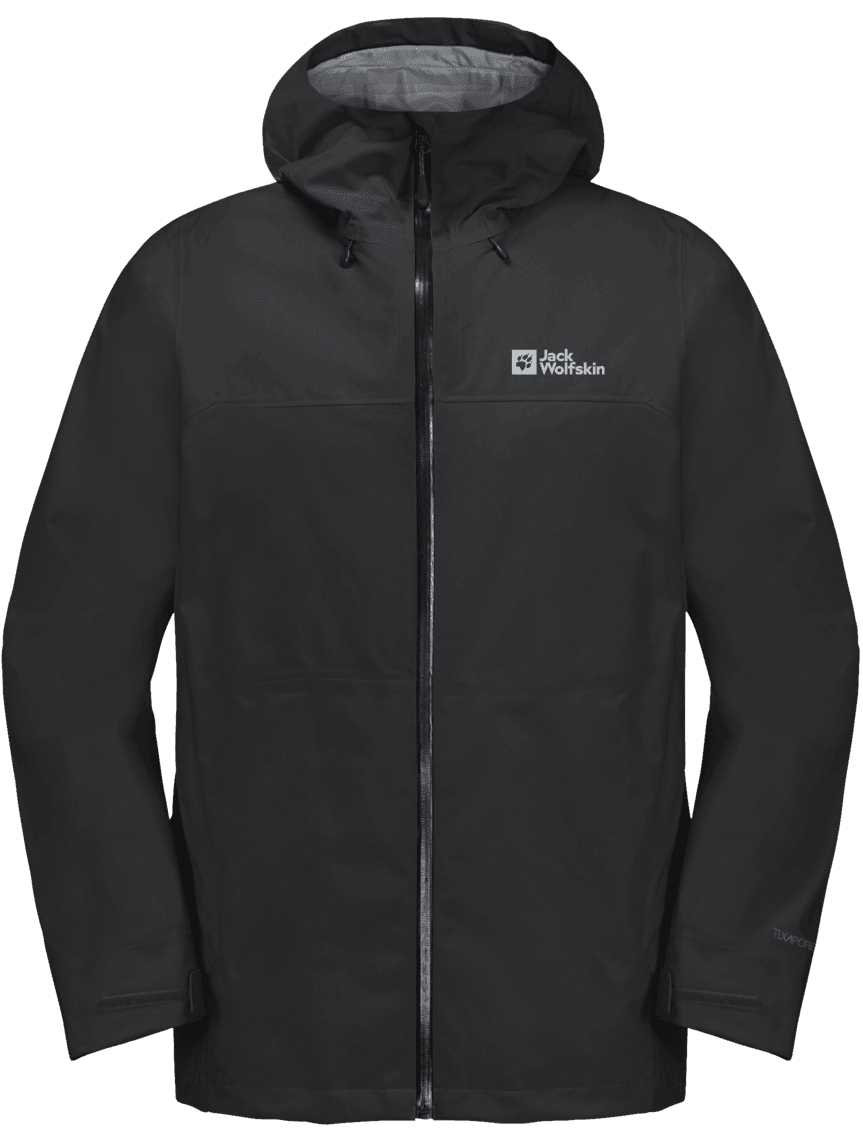 Jack Wolfskin Jack Wolfskin Men's Highest Peak 3-Layer Jacket Black