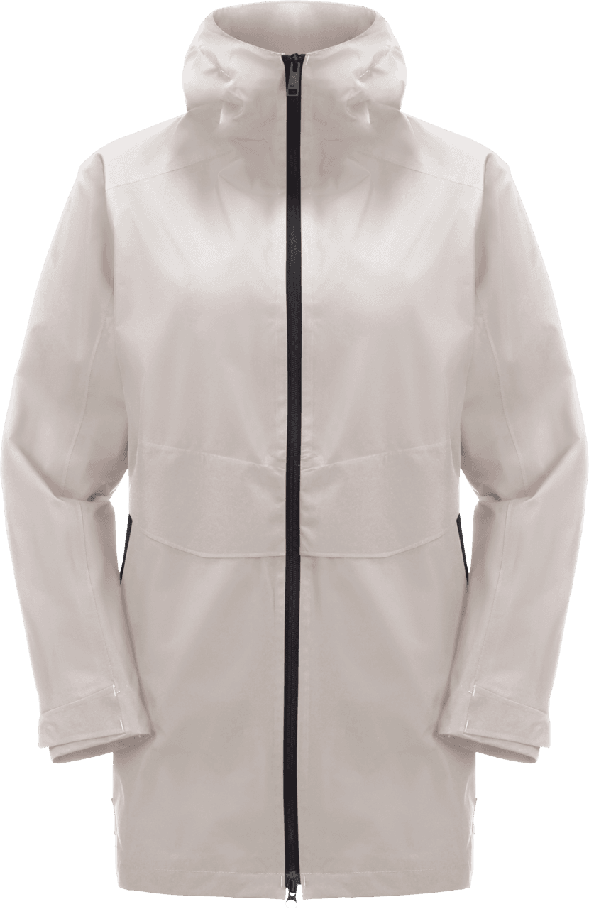 Jack Wolfskin Jack Wolfskin Women's Mainkai Long Jacket Sea Shell