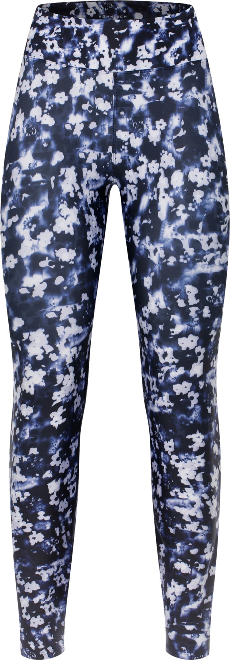 Rohnisch Röhnisch Women's Printed High Waist Tights Indigo Bloom