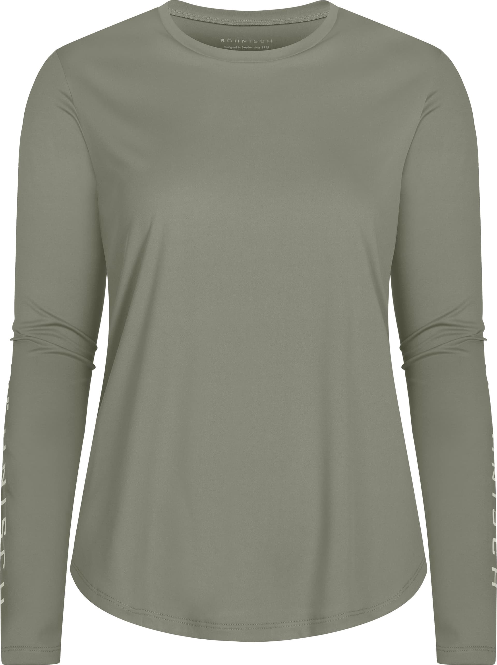 Rohnisch Röhnisch Women's Team Logo Long Sleeve Gunmetal