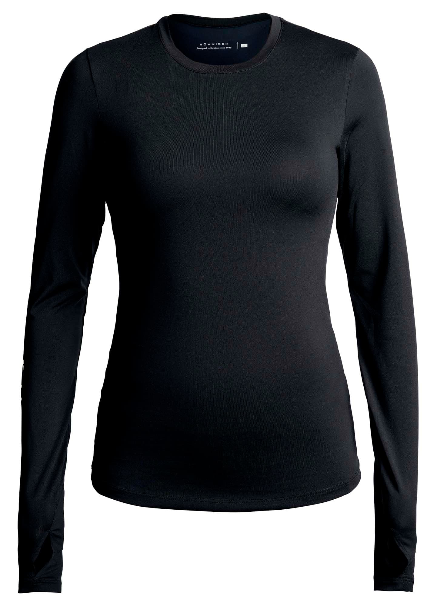 Rohnisch Röhnisch Women's Team Logo Long Sleeve Black
