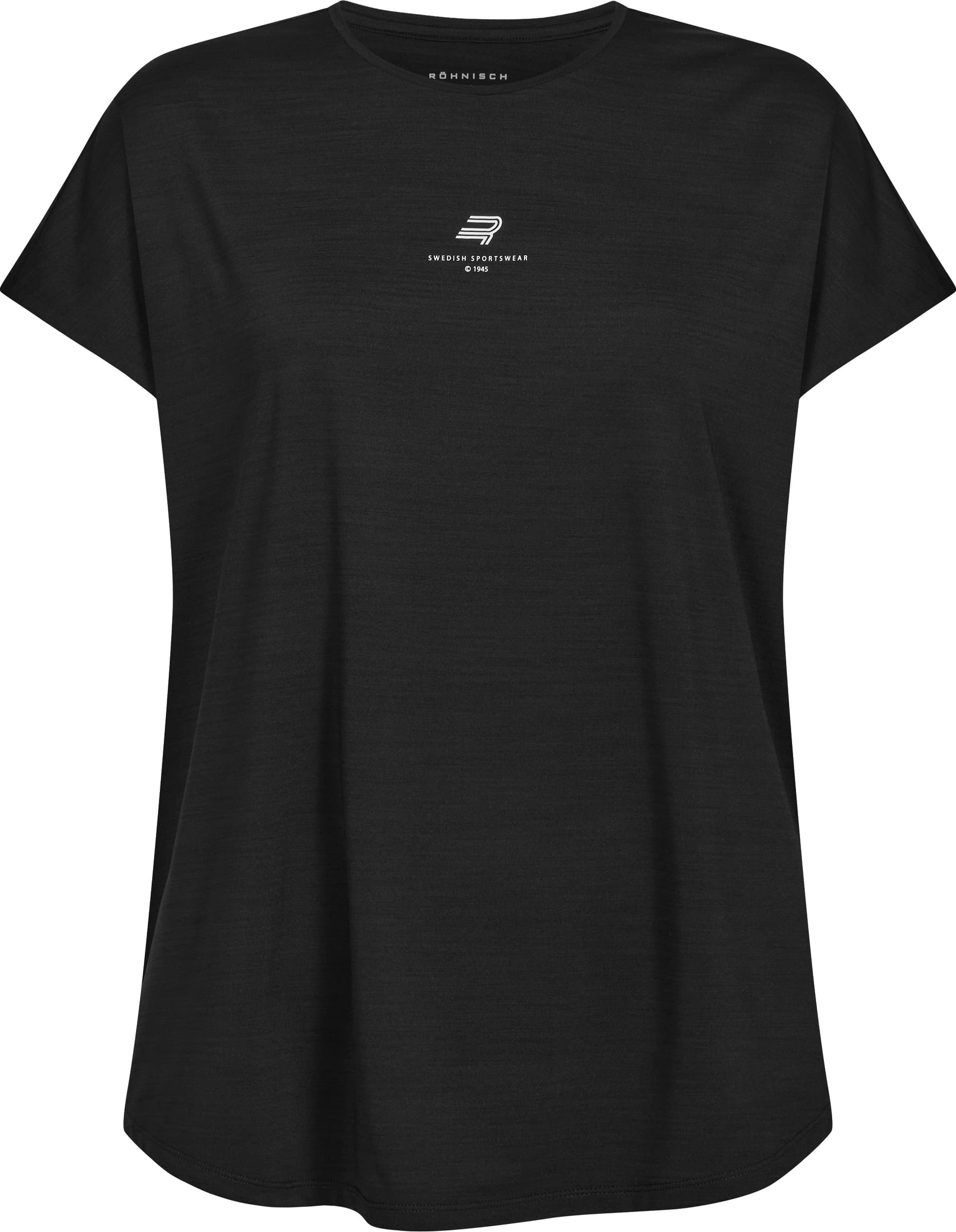 Rohnisch Röhnisch Women's Motion Loose Tee Black