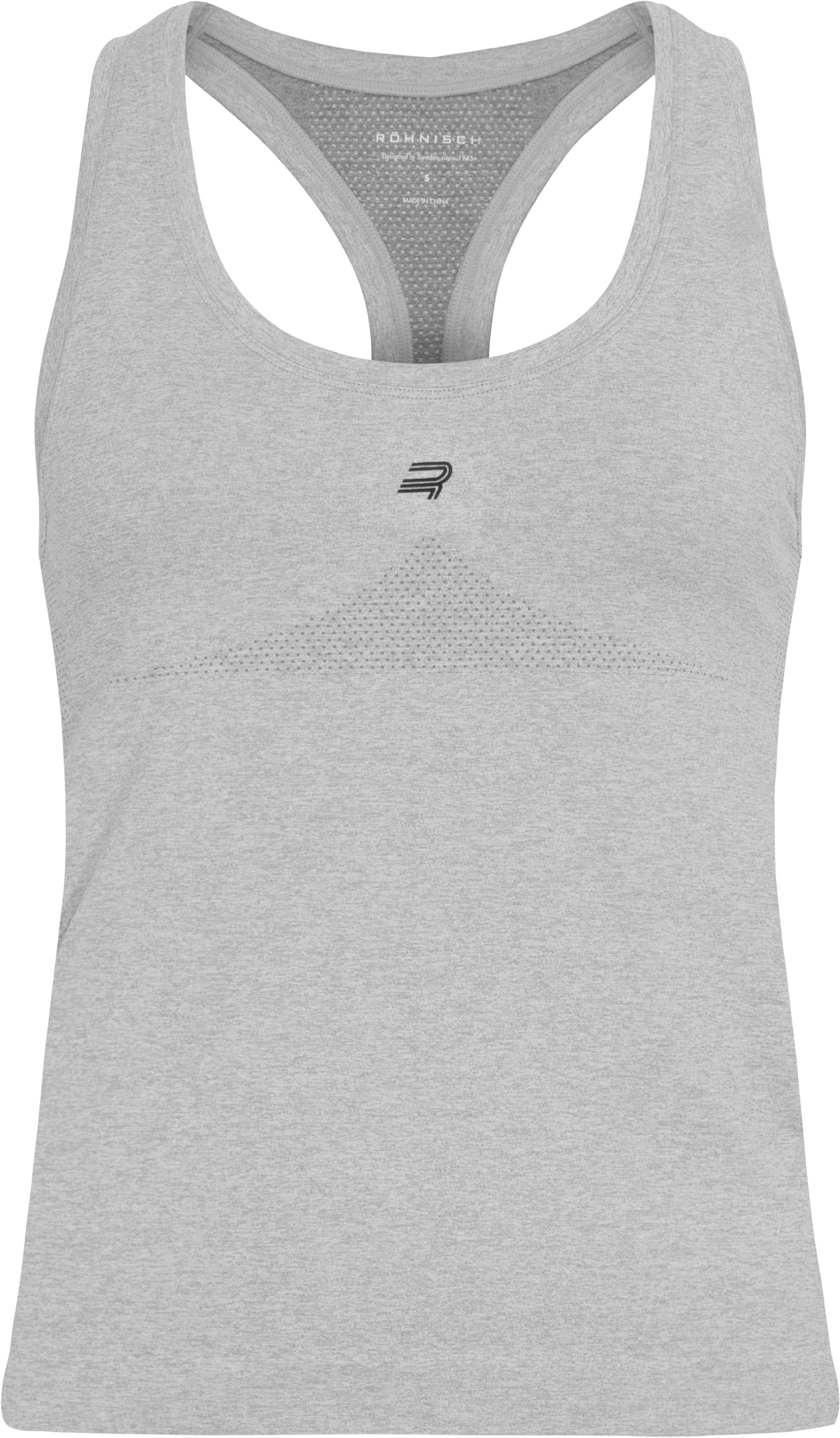 Rohnisch Röhnisch Women's Seamless Flex Tank Grey Melange