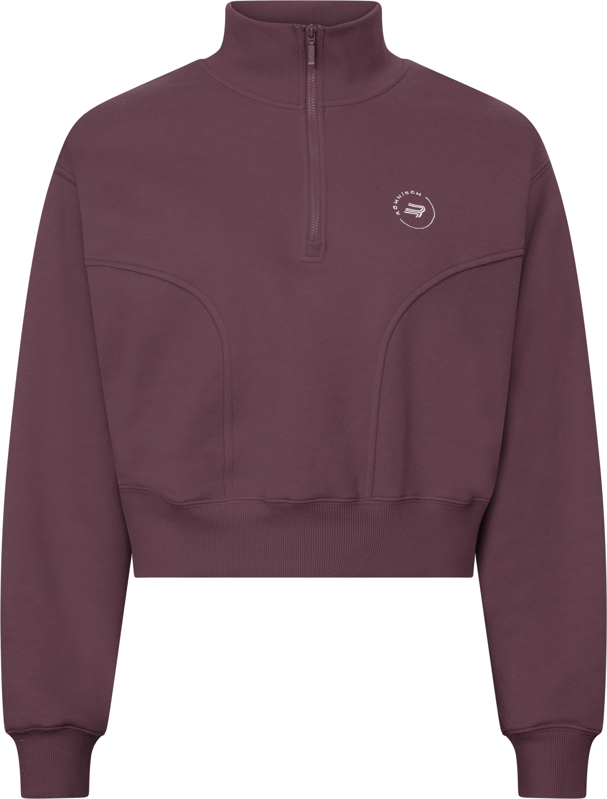 Röhnisch Röhnisch Women's Soft Sweat Half Zip Huckleberry