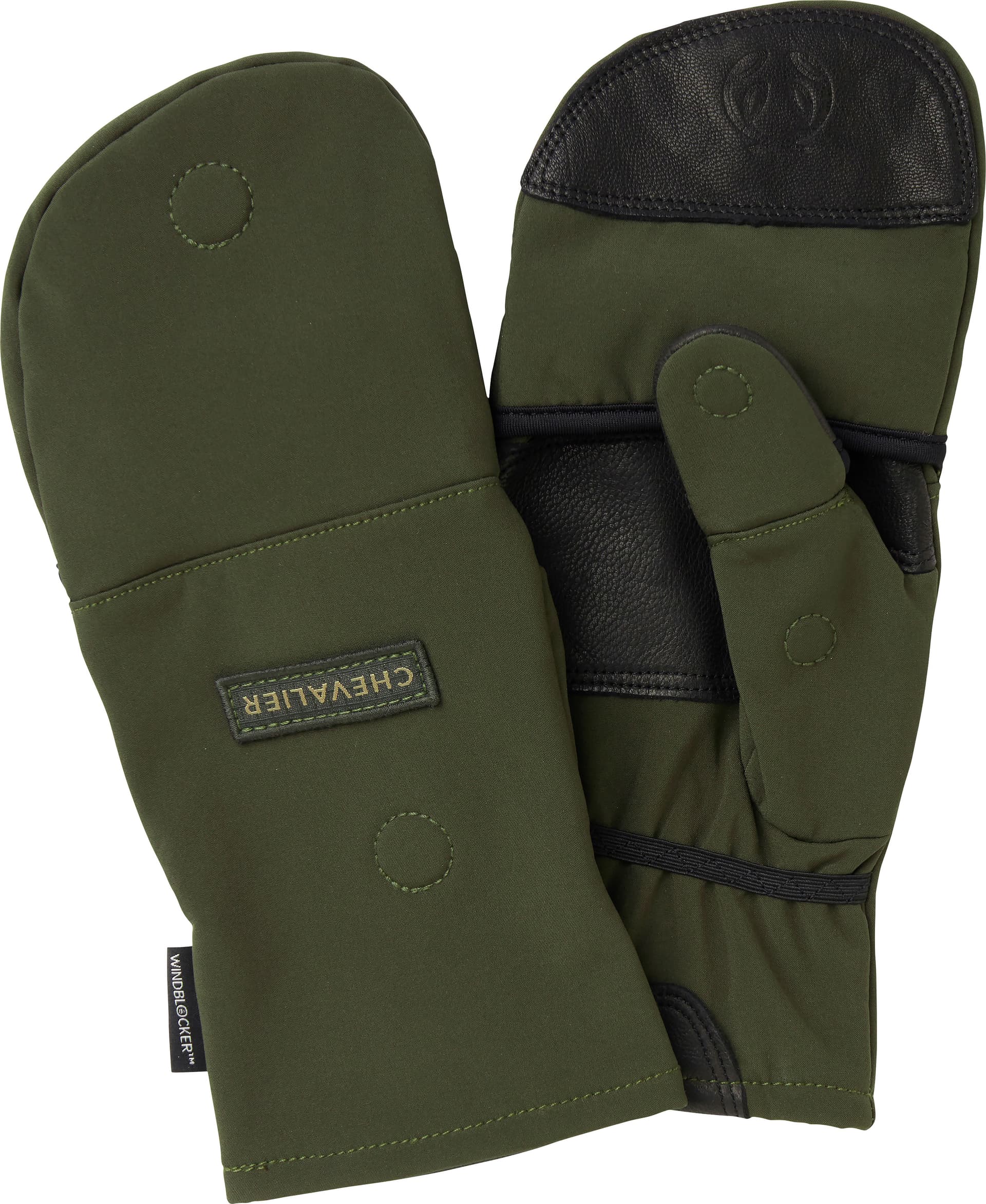 Chevalier Chevalier Unisex Nimrod Windblocker Pullover Mittens Dark Green