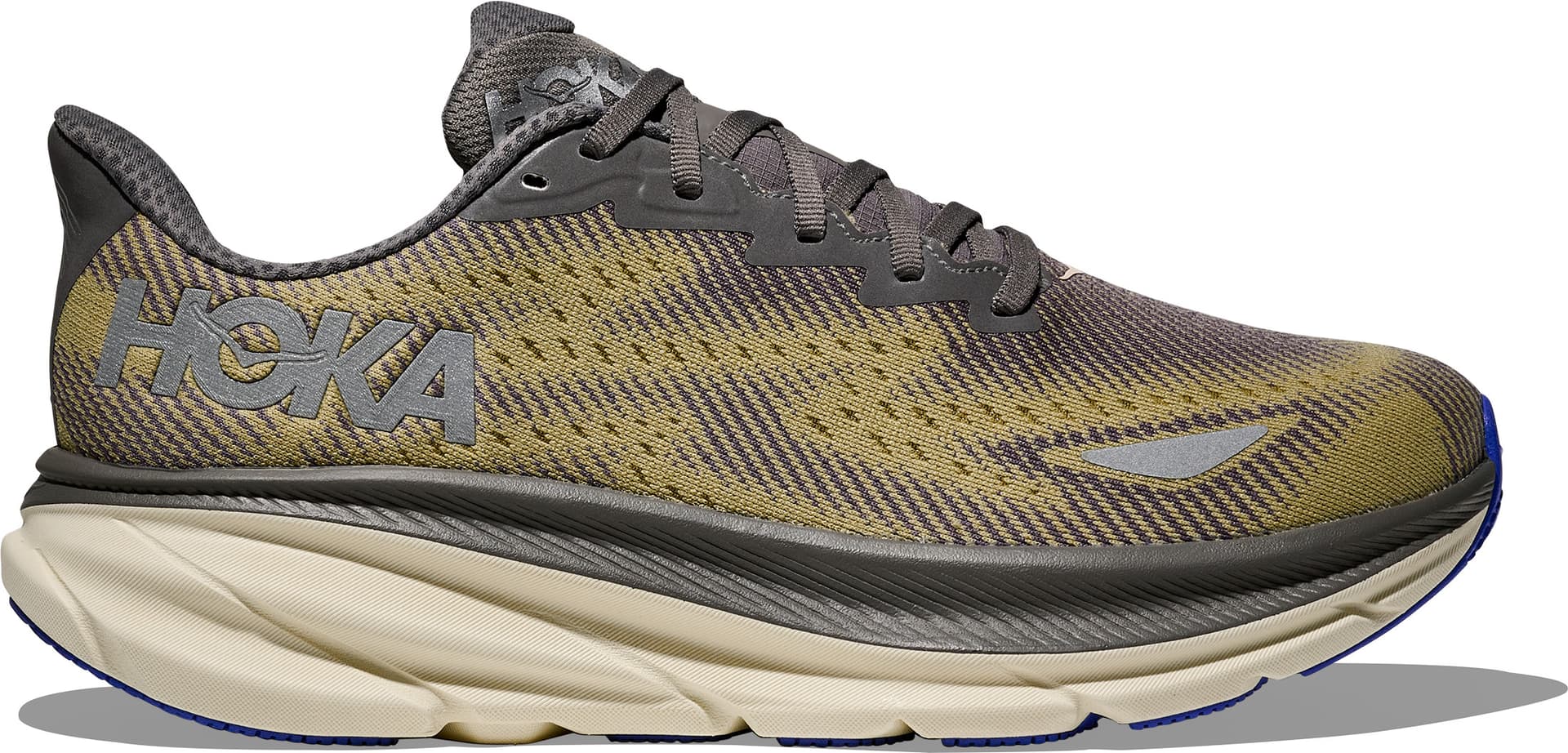 HOKA Hoka Men's Clifton 9 GORE-TEX Gravel/Eggshell