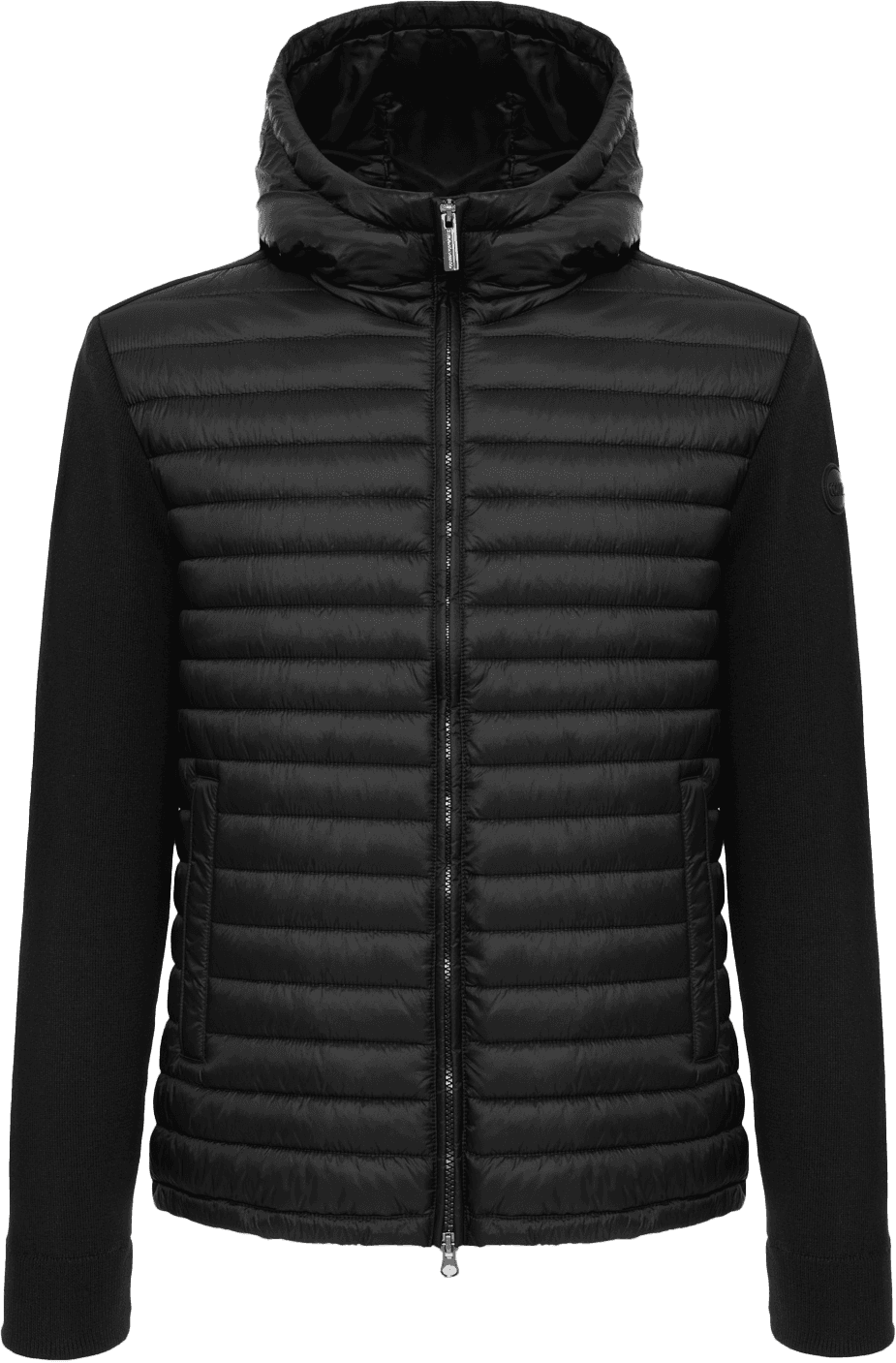 Colmar Colmar Men's Hybrid Padded Jacket With Hood Black