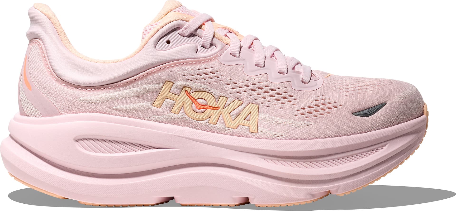 HOKA Hoka Women's Bondi 9 Lilac Cream/Tangerine Glow