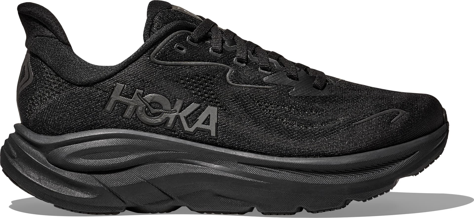 HOKA Hoka Men's Clifton 10 Wide Black/Black