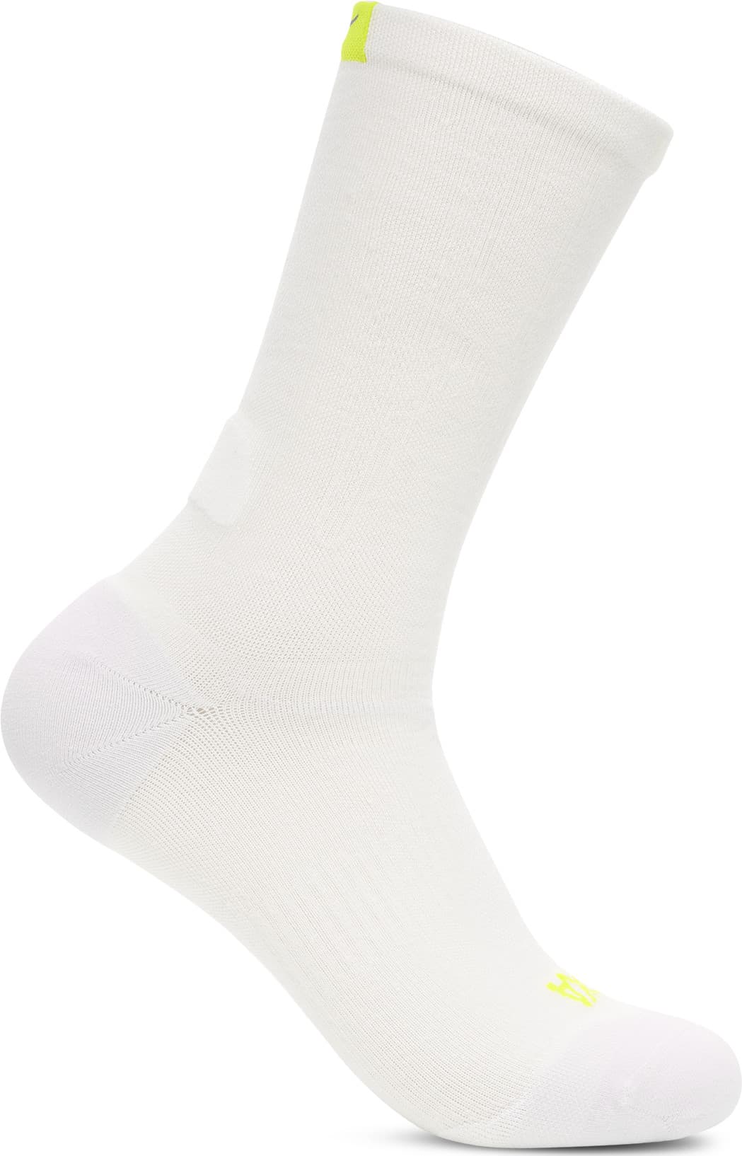 HOKA Hoka Unisex Clifton 10 Crew Run Sock White