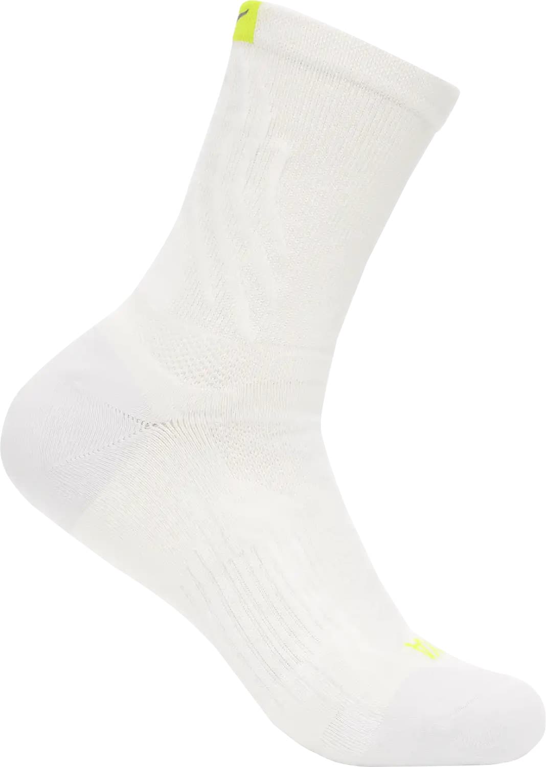 HOKA Hoka Unisex Bondi 9 Crew Run Sock White