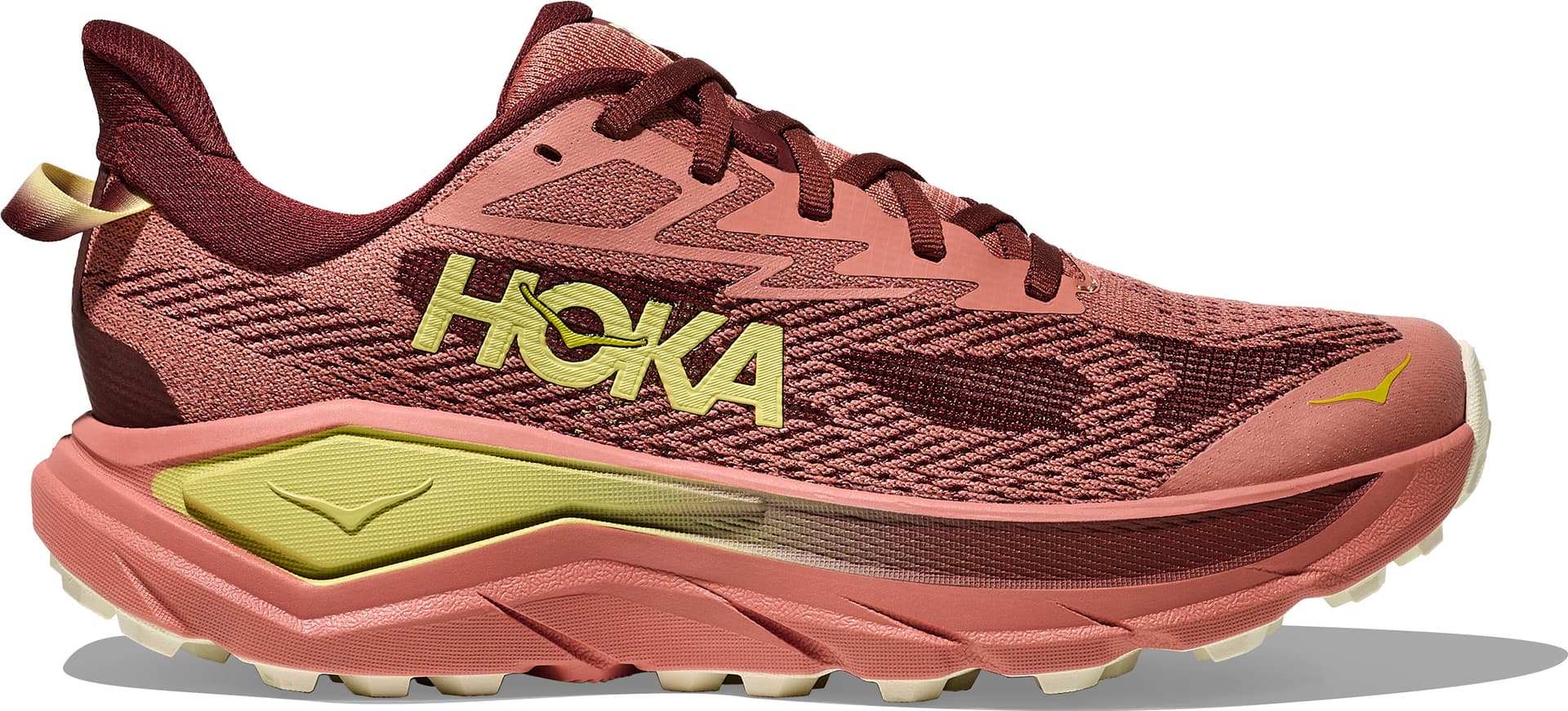HOKA Hoka Women's Challenger 8 Wide Blush/Dark Cedar