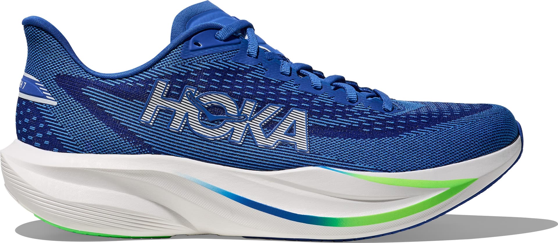 HOKA Hoka Men's Mach 7 Cobalt Blue/Neon Green