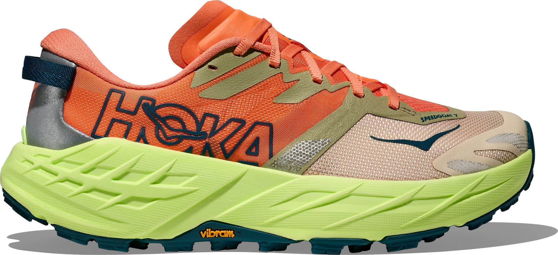 HOKA Hoka Women's Speedgoat 7 Persimmon/Neon Yuzu