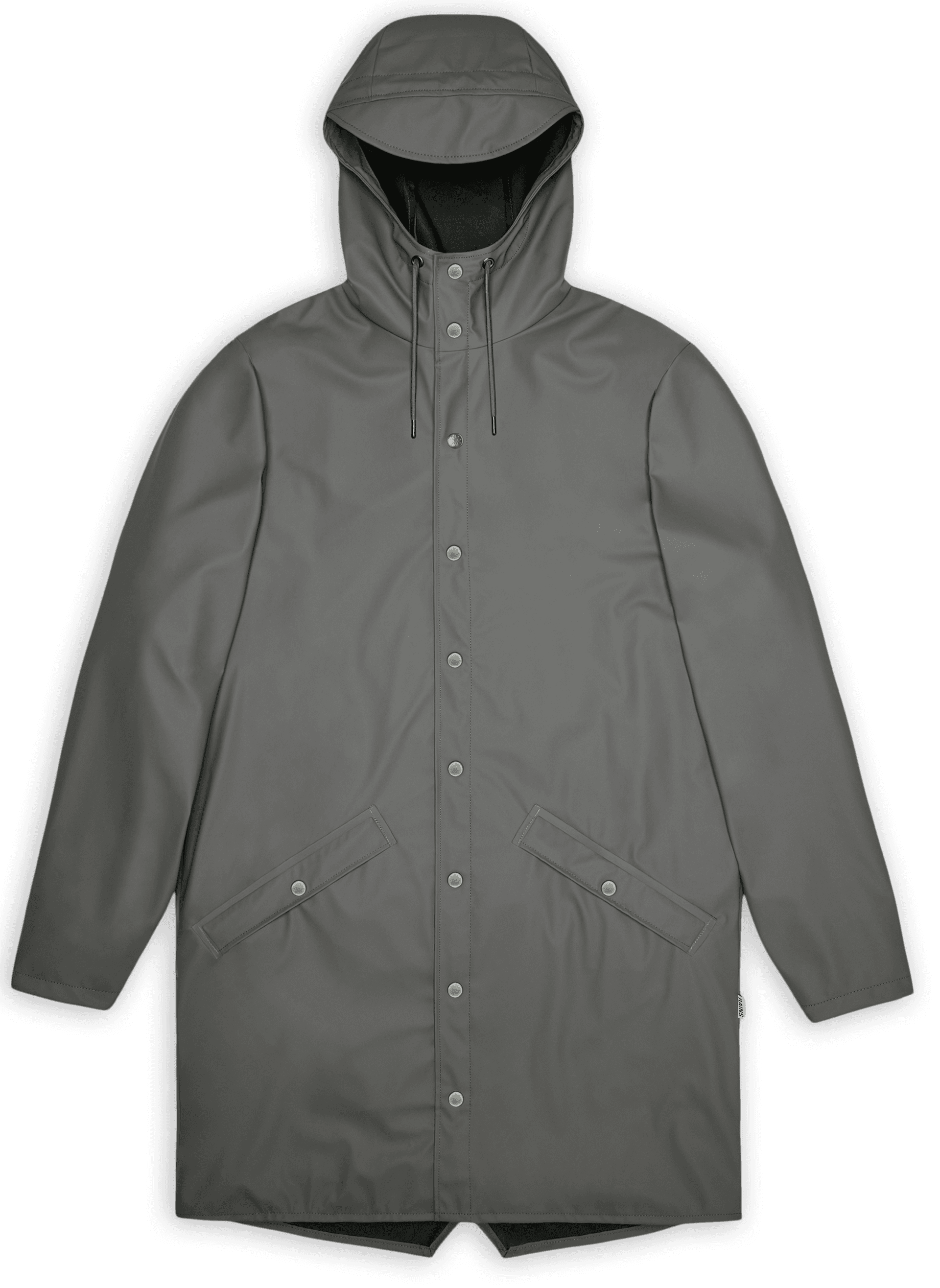 Rains Rains Unisex Long Jacket Grey