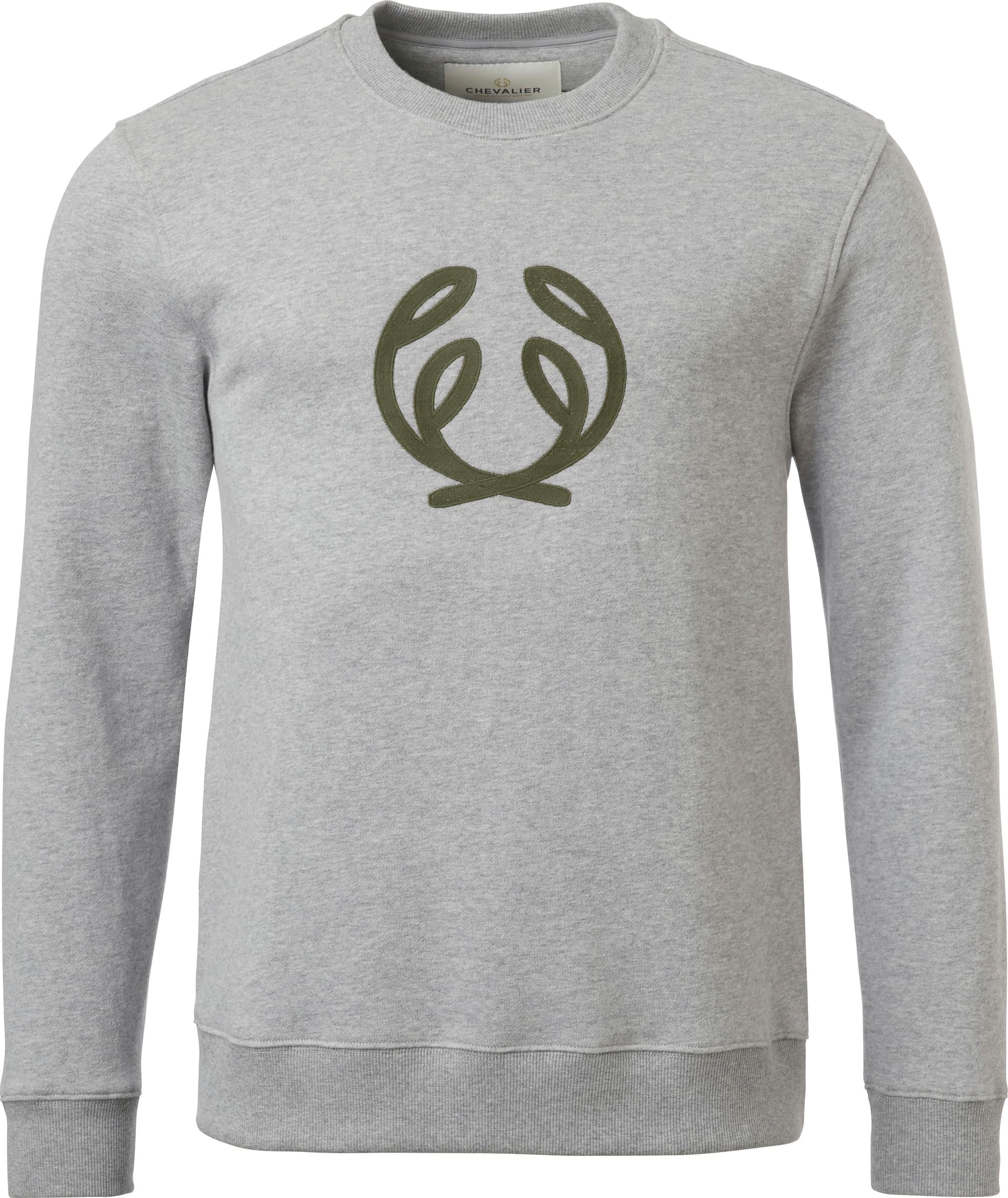 Chevalier Chevalier Men's Symbol Sweatshirt  Grey Melange