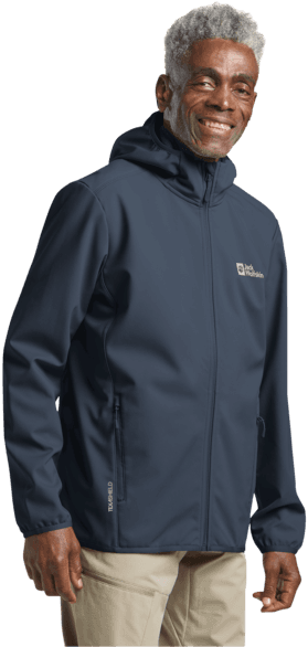 Jack Wolfskin Jack Wolfskin Men's Bornberg Hoody Midnight Sky